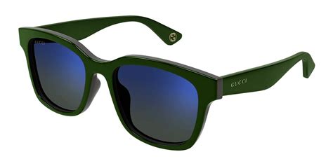 Gucci GG1639SA Asian Fit 003 Sunglasses Green 